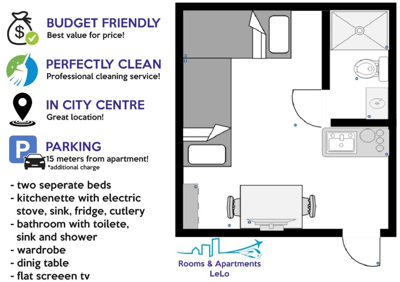 Budget Apartment Lelo Center1 Eszék Kültér fotó